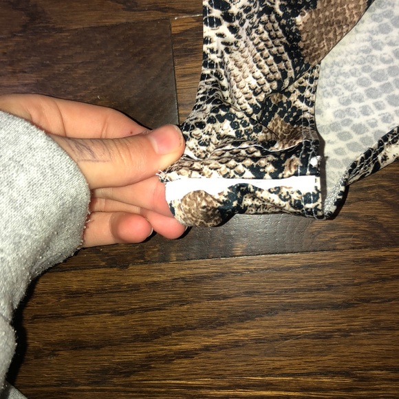 snake skin body suit - Picture 3 of 4